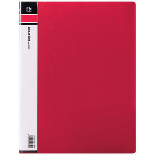 Display Book 40p FM A4 Red