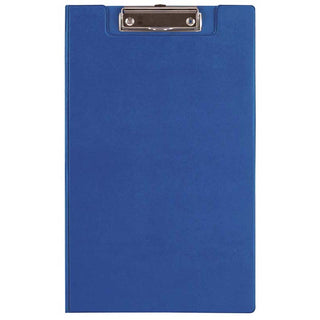 Clipboard FM PVC with Flap Foolscap Blue