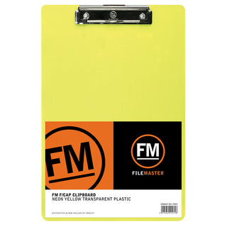 Clipboard FM Neon Yellow Transparent