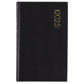 Diary 2025 Collins 81A Black