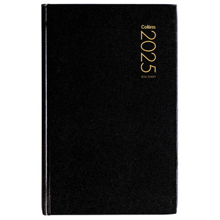 Diary 2025 Collins 83A Black