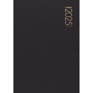 Diary 2025 Collins A43 Black