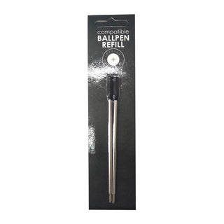 Pen Refill GBP Cross Compatible Ballpoint Black 2 Pack