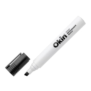 Whiteboard Marker Okin Chisel Tip Black