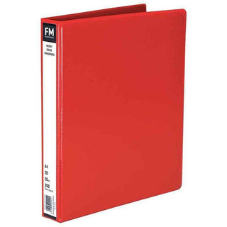 Ringbinder FM Overlay A4 2/26 Red