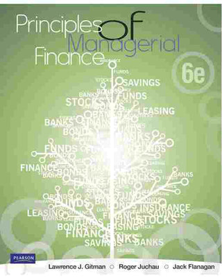 Principles of Managerial Finance