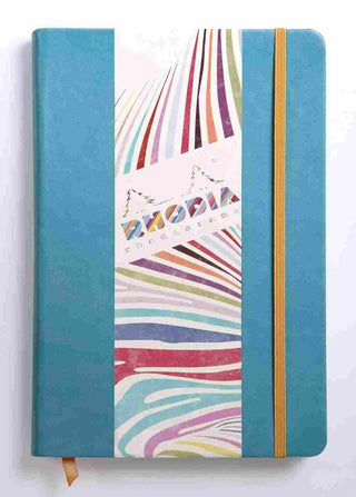 NOTEBOOK RHODIARAMA WEBNOTEBOOK A5 LINED TURQUOISE