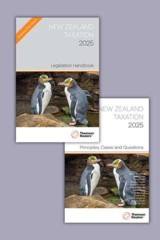 NZ Taxation Principles Cases & Questions + NZ Taxation Legislation Handbook 2025