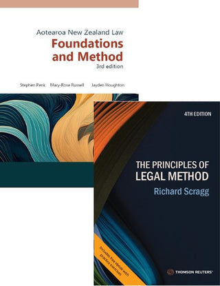 Bundle : The Principles of Legal Method in New Zealand 4e + New Zealand Law : Foundations and Method 3e