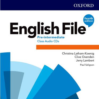 English File 4th Edition : Pre-intermediate Class Audio CDs