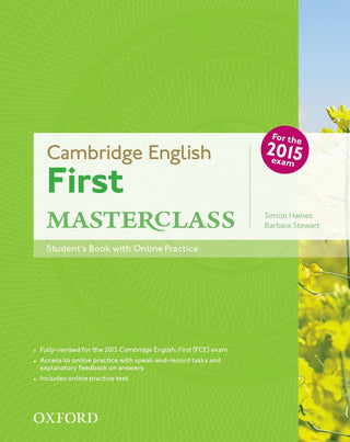 Cambridge English : First Masterclass Student's Book and Online Practice Pack