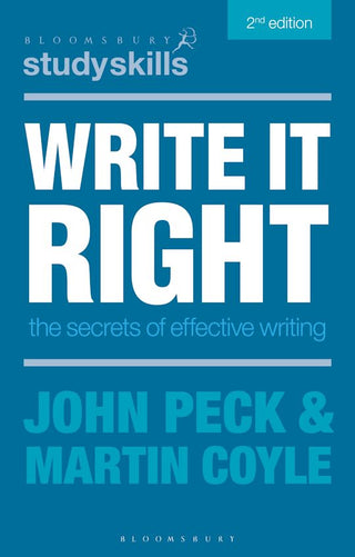 Write it Right : The Secrets of Effective Writing