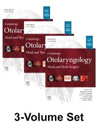 Cummings Otolaryngology : Head and Neck Surgery