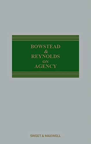 Bowstead and Reynolds on Agency