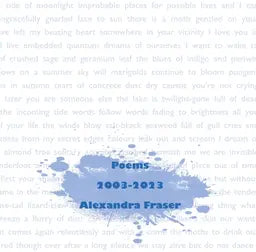 Poems 2003-2023 Alexandra Fraser