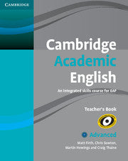 Cambridge Academic English C1 Advanced : Teacher's Book