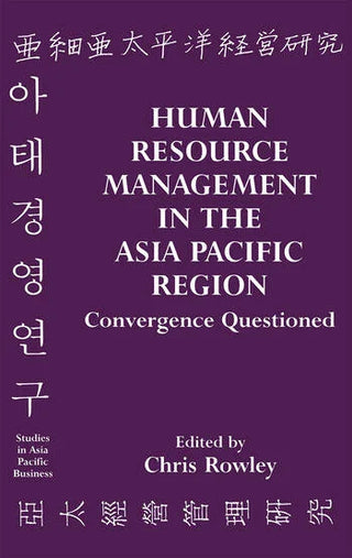 Human Resource Management in Asia
