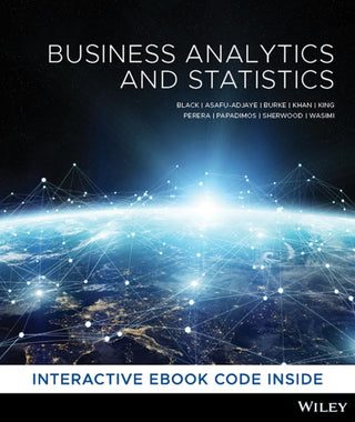 Business Analytics and Statistics + EBook