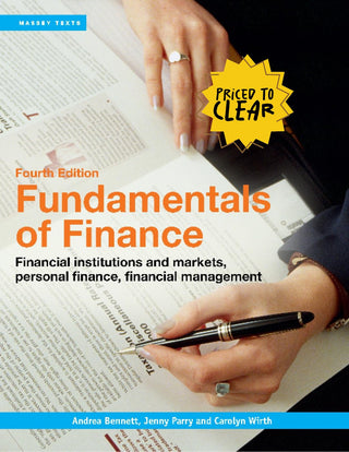 Fundamentals of Finance: Financial Institutions and Markets Personal Finance, Financial Management