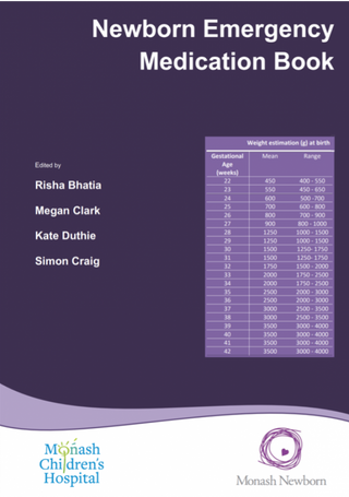 Newborn Emergency Medication Book