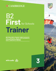 B2 First For Schools Trainer 3 Trainer : with Answers with Digital Pack