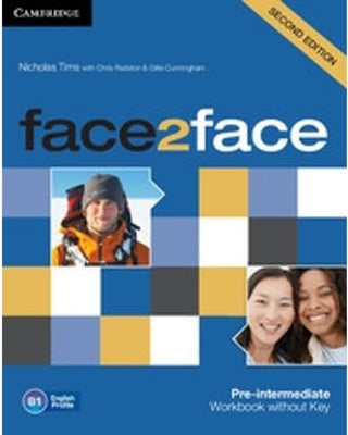 face2face Pre-intermediate : Workbook without Key