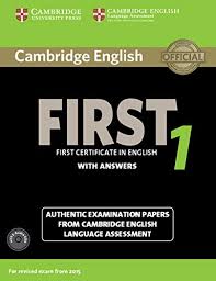 Cambridge English First 1 : Student's Book Pack