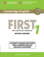 Cambridge English First 1 : Student's Book without Answers