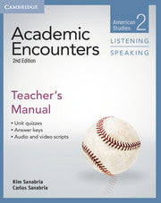 Academic Encounters 2 : American Studies Listening and Speaking Teacher's Manual