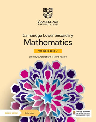 Cambridge Lower Secondary Mathematics Workbook 7 + Digital Access 1 Year