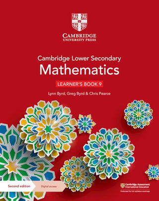 Cambridge Lower Secondary Mathematics Learner's Book 9 + Digital Access