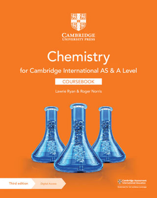 Cambridge International AS and A Level Chemistry Coursebook + Digital Access 2 Years