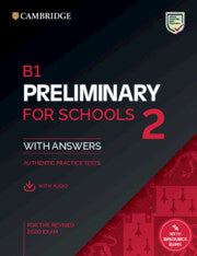 B1 Preliminary for Schools 2 : Student's Book with Answers with Audio with Resource Bank