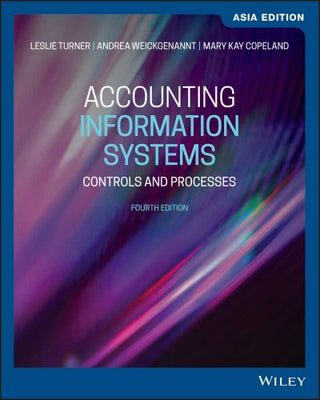 Accounting Information Systems : Controls and Processes : Asia Pacific Edition