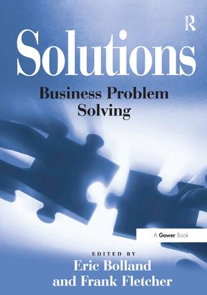 Solutions : Business Problem Solving