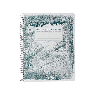 Decomposition Spiral Notebook Large Ruled Gardening Gnomes