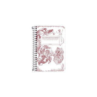 Decomposition Spiral Notebook Pocket Ruled Mermaids