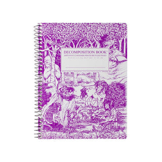 Decomposition Spiral Notebook Large Ruled Fairytale Forest