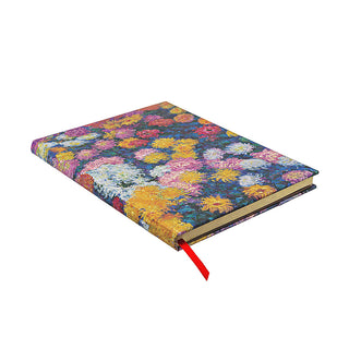 Monet's Chrysanthemums : Ultra Lined Hardcover Journal