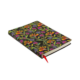 Wild Flowers : Playful Creations : Midi Lined Flexi Journal