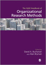 The SAGE Handbook of Organizational Research Methods