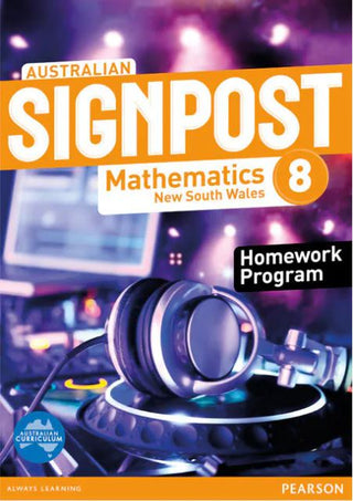 Australian Signpost Mathematics NSW 8 : Homework Program