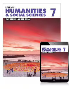 Pearson Humanities and Social Sciences Western Australia 7 Student Book with eBook