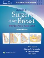 Spear's Surgery of the Breast : Principles and Art