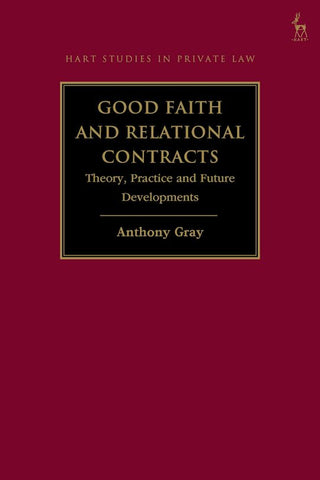 Good Faith and Relational Contracts : Theory, Practice and Future Developments