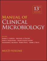 Manual of Clinical Microbiology : 2 Volume Set