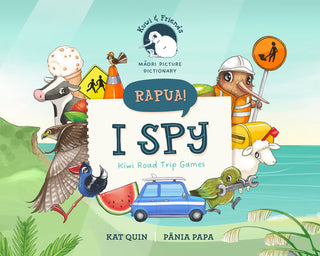 Kuwi and Friends Rapua! I Spy: Kiwi Road Trip Games