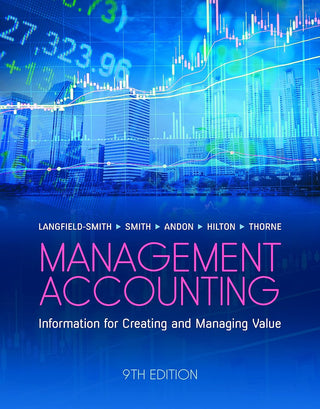 Management Accounting : Information for Creating and Managing Value