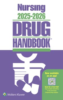 Nursing 2025 - 2026 Drug Handbook