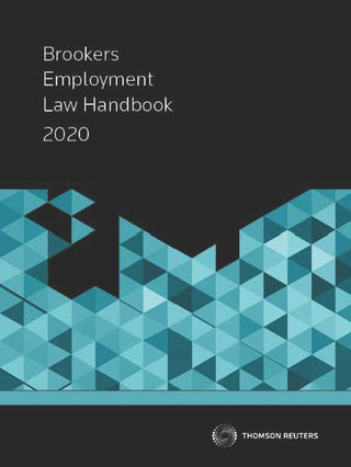 Brookers Employment Law Handbook : 2020